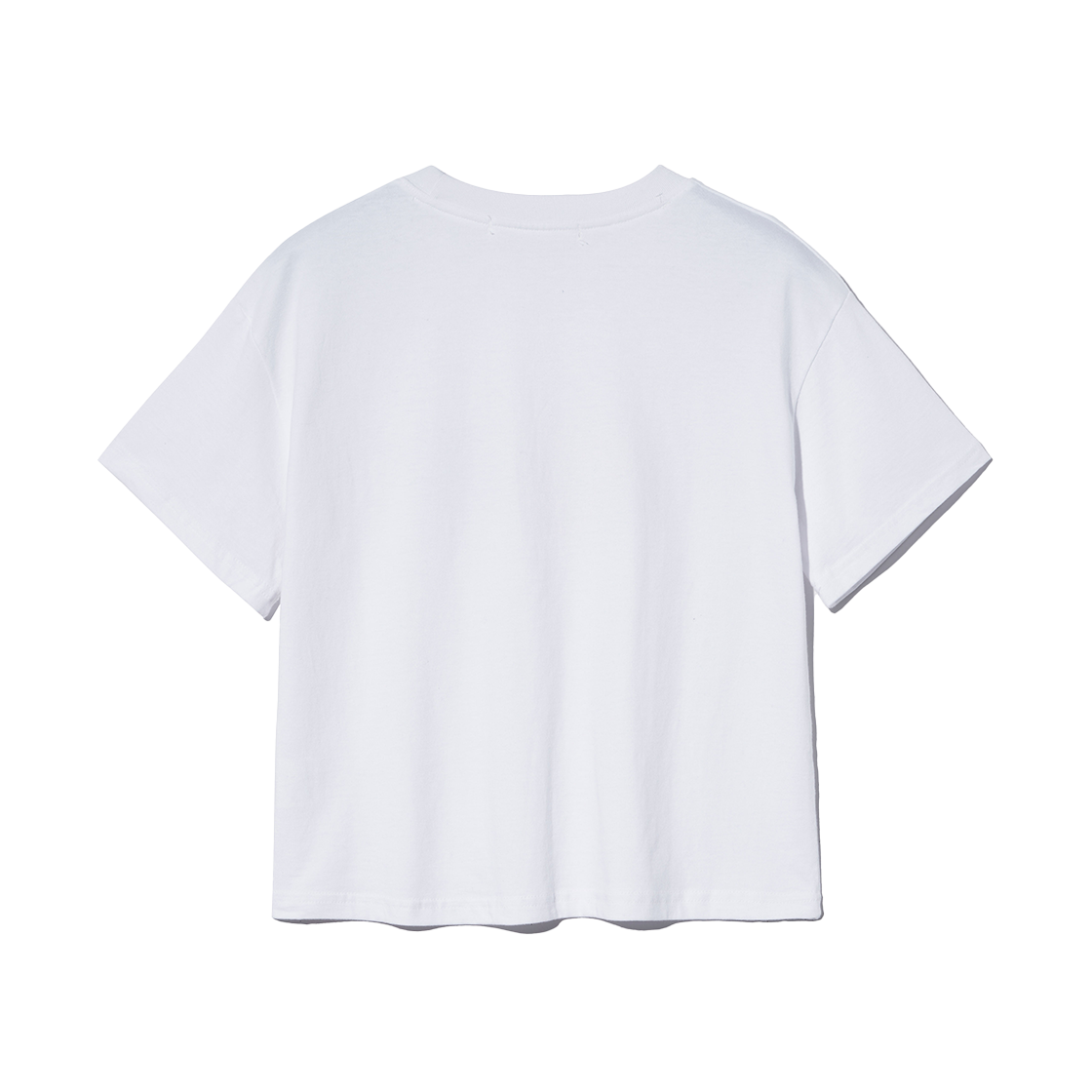 로씨로씨 아이 러브 RCC 크롭 반소매 티셔츠 화이트(ROCCI ROCCI I LOVE RCC Crop T-shirt White) - 2
