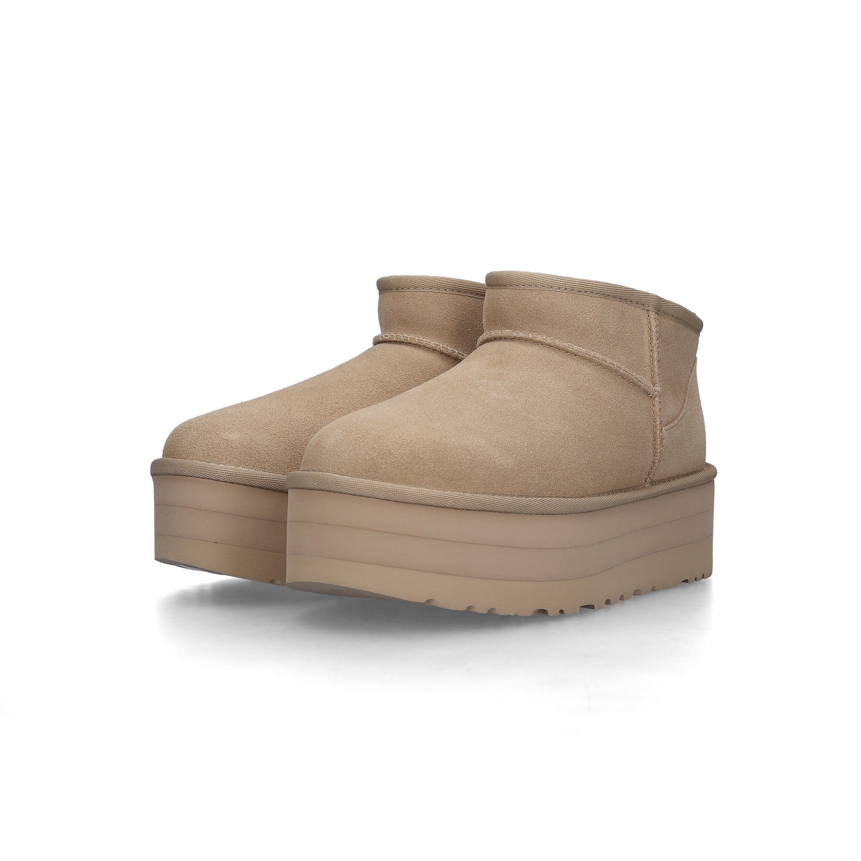 (W) UGG Classic Ultra Mini Platform Mustard Seed