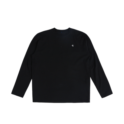 Ader Error Sculpture Logo Long Sleeve T-Shirt Noir