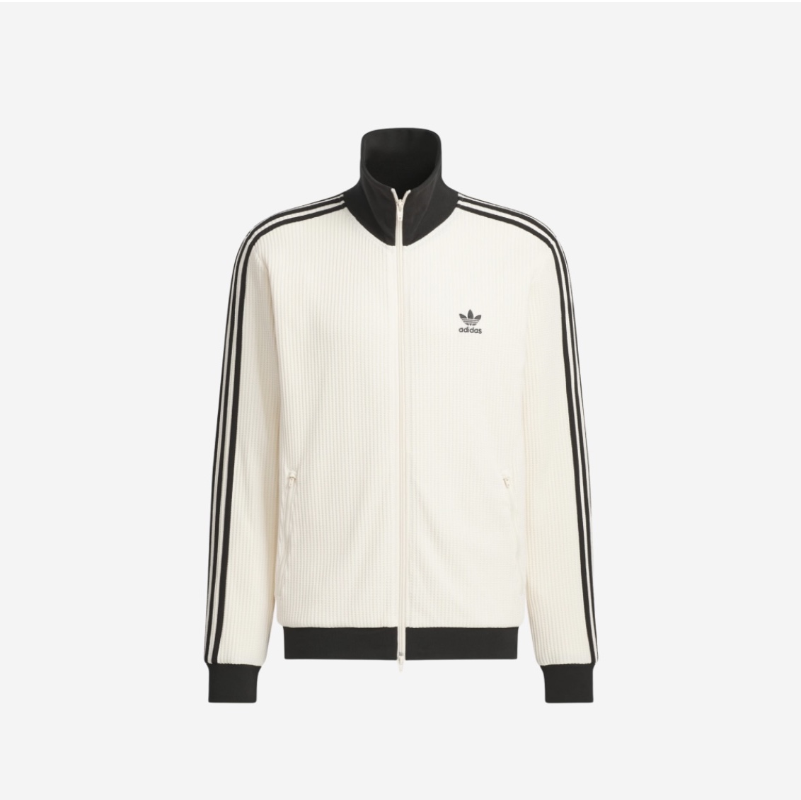 Adidas Waffle Beckenbauer Track Top Wonder White - KR Sizing 착용 스타일
