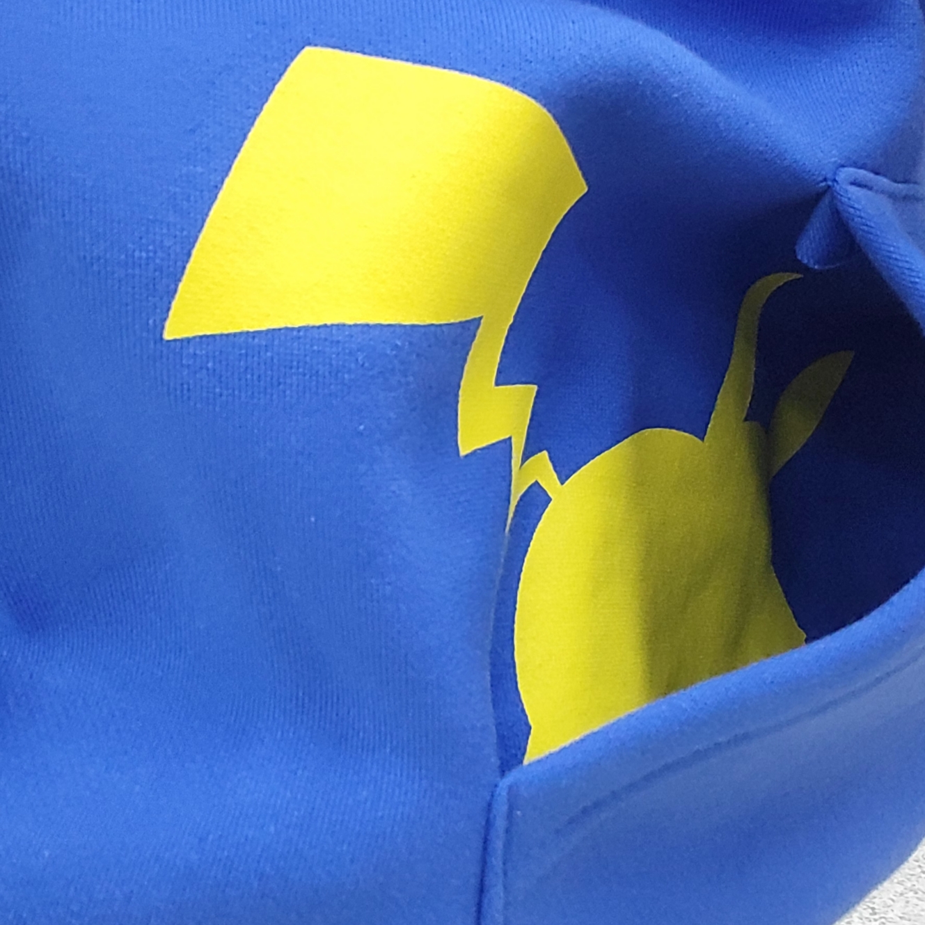 IAB Studio x Pokemon Swallowed Up Pikachu Hoodie Blue Green 착용 스타일