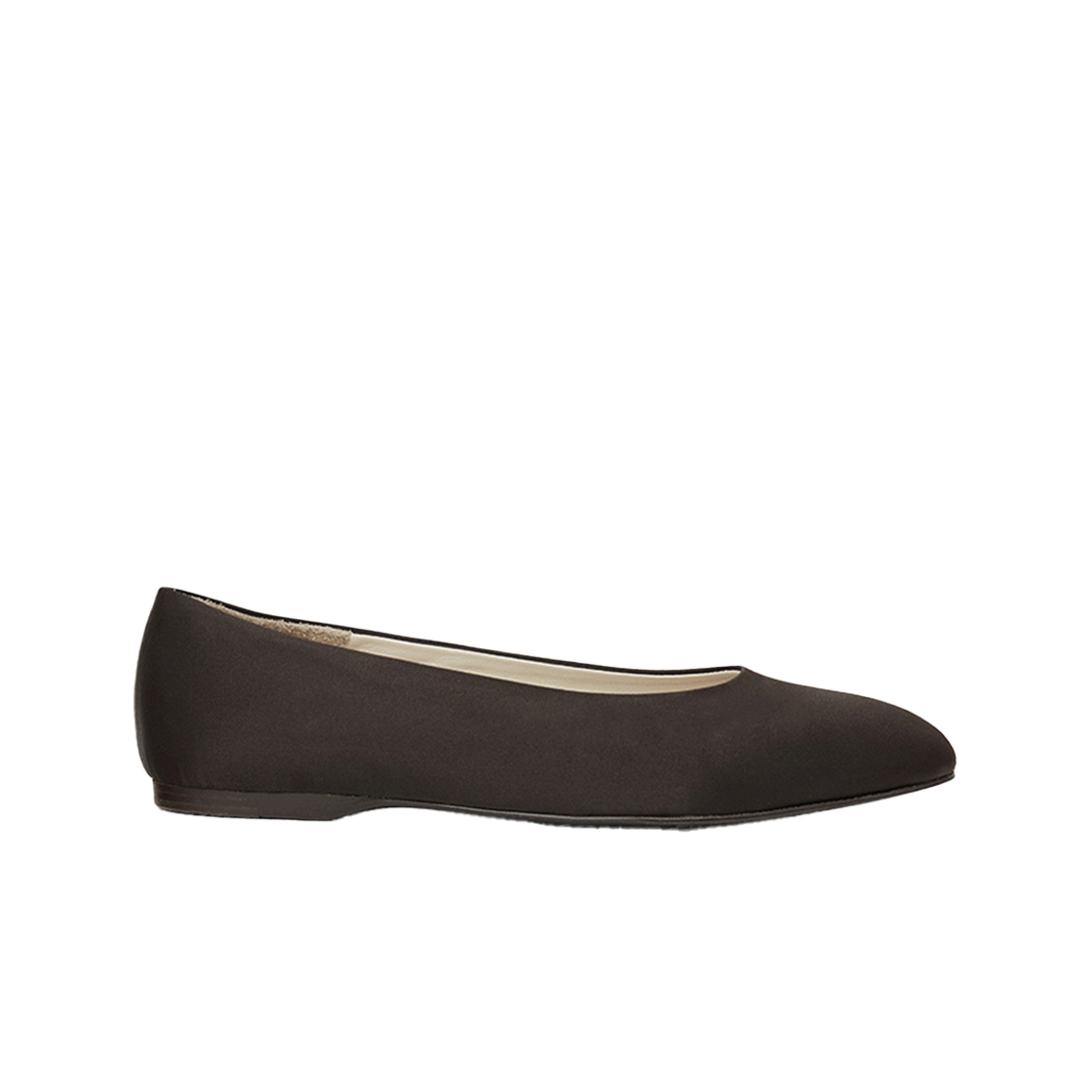 P0000EMO Kindersalmon Women Vera Satin Flat Dark Brown