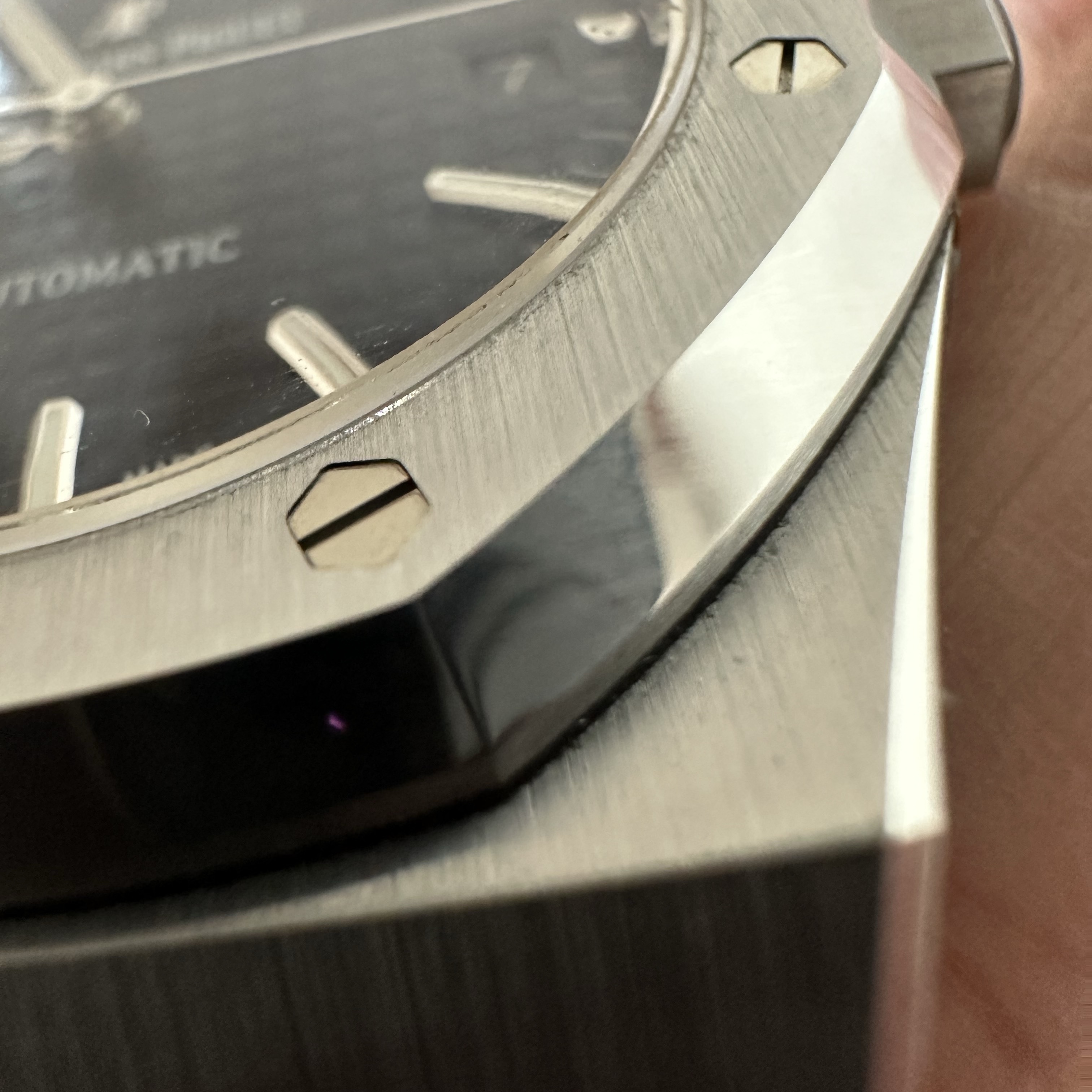[KREAM 단독] CHRONOPEN Chronopen Watch Cleaner, Audemars Piguet Royal Oak Selfwinding 37mm Steel Bracelet Blue 착용 스타일 - 3