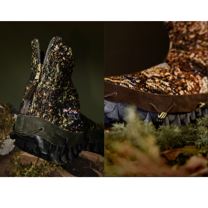 Salomon Snowclog Advanced Iron Silver Cloud Clematis Blue, Salomon Snowclog Advanced Black 착용 스타일 - 2
