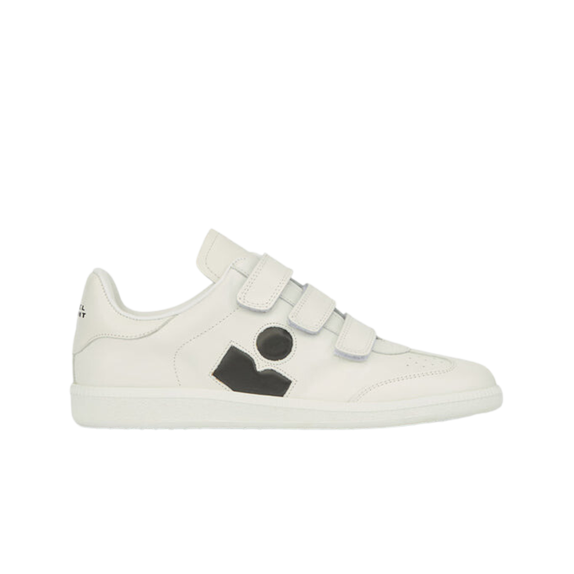 BK0013FA-A4E11S-WHBK (W) Isabel Marant Beth Leather Sneakers White Black
