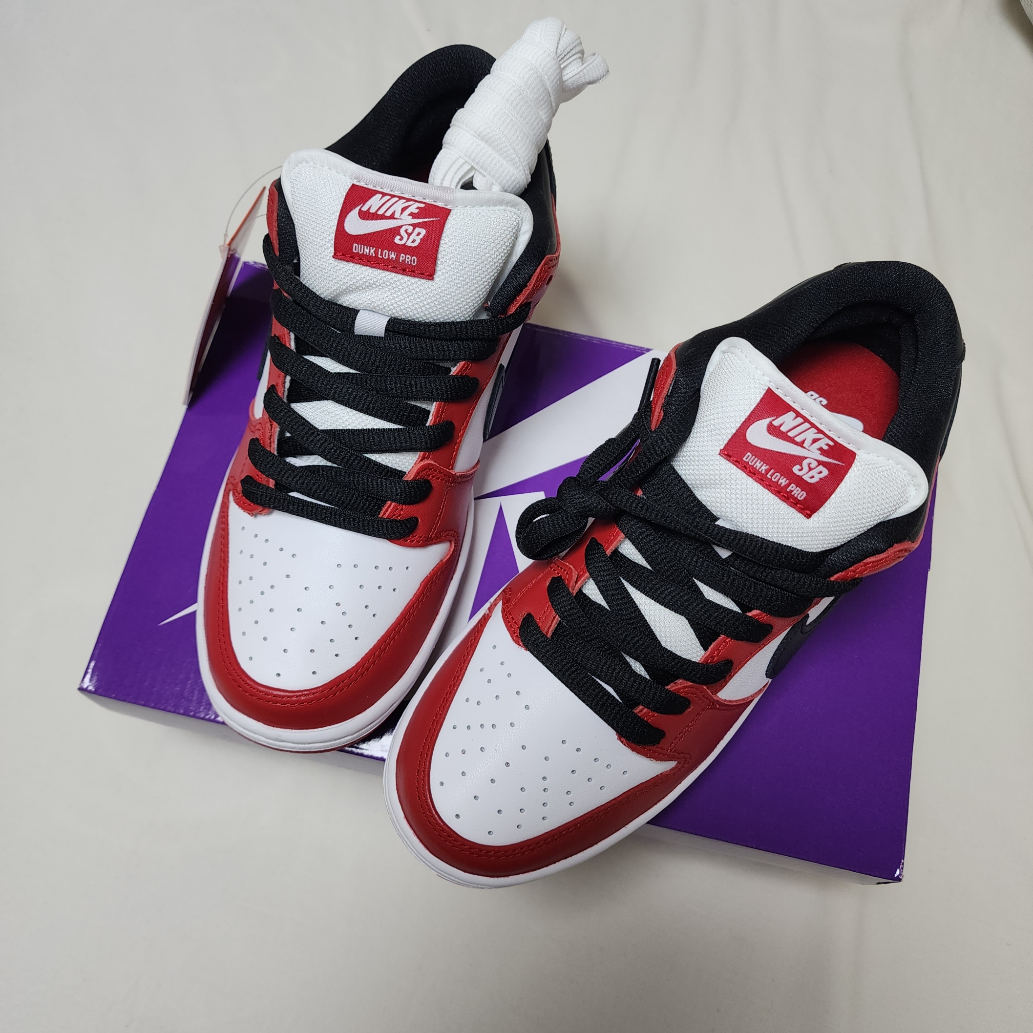 Nike SB Dunk Low Pro Chicago 착용 스타일