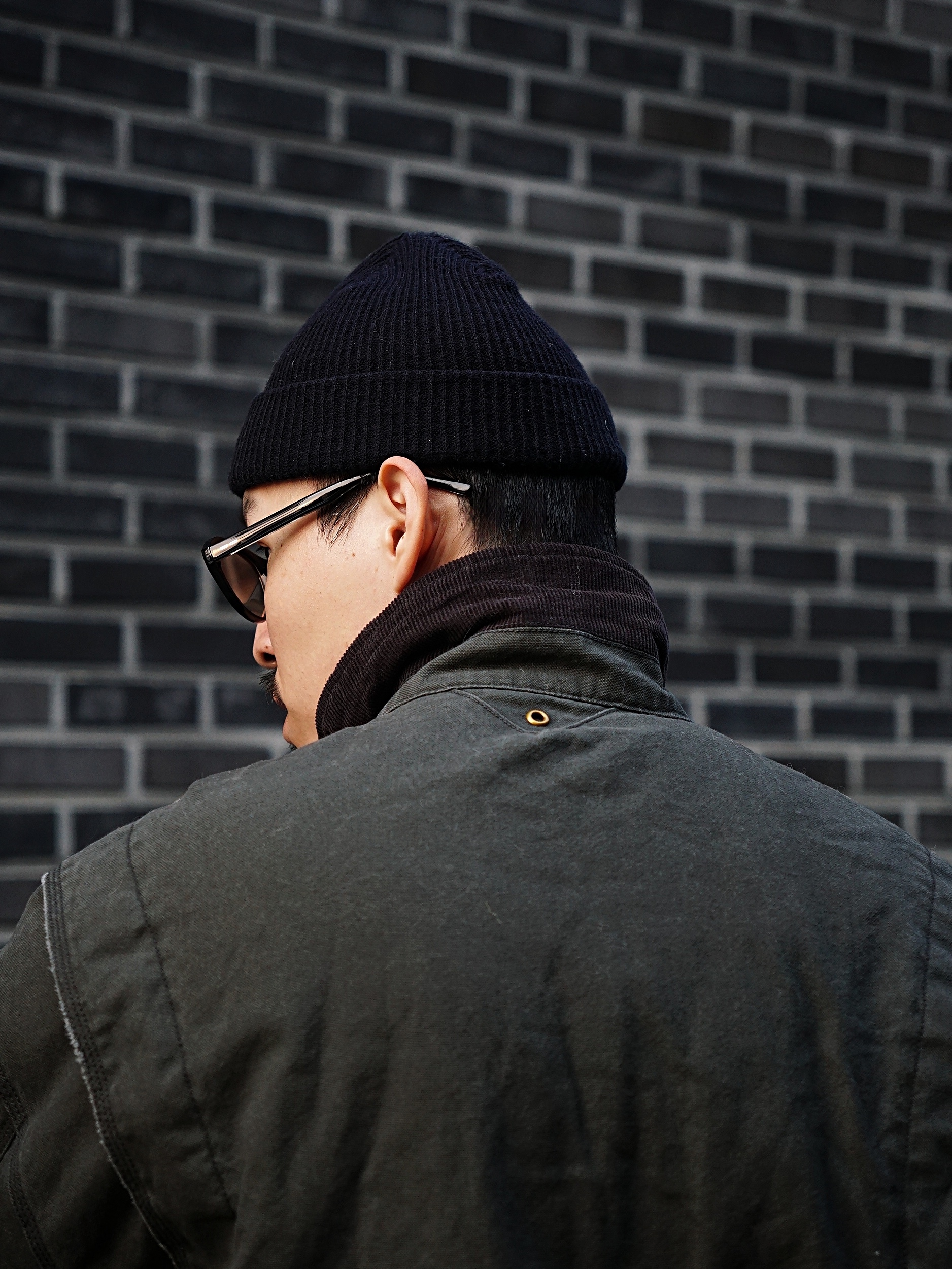 Wildthings Vintage Work Jacket Graphite 착용 스타일 - 6