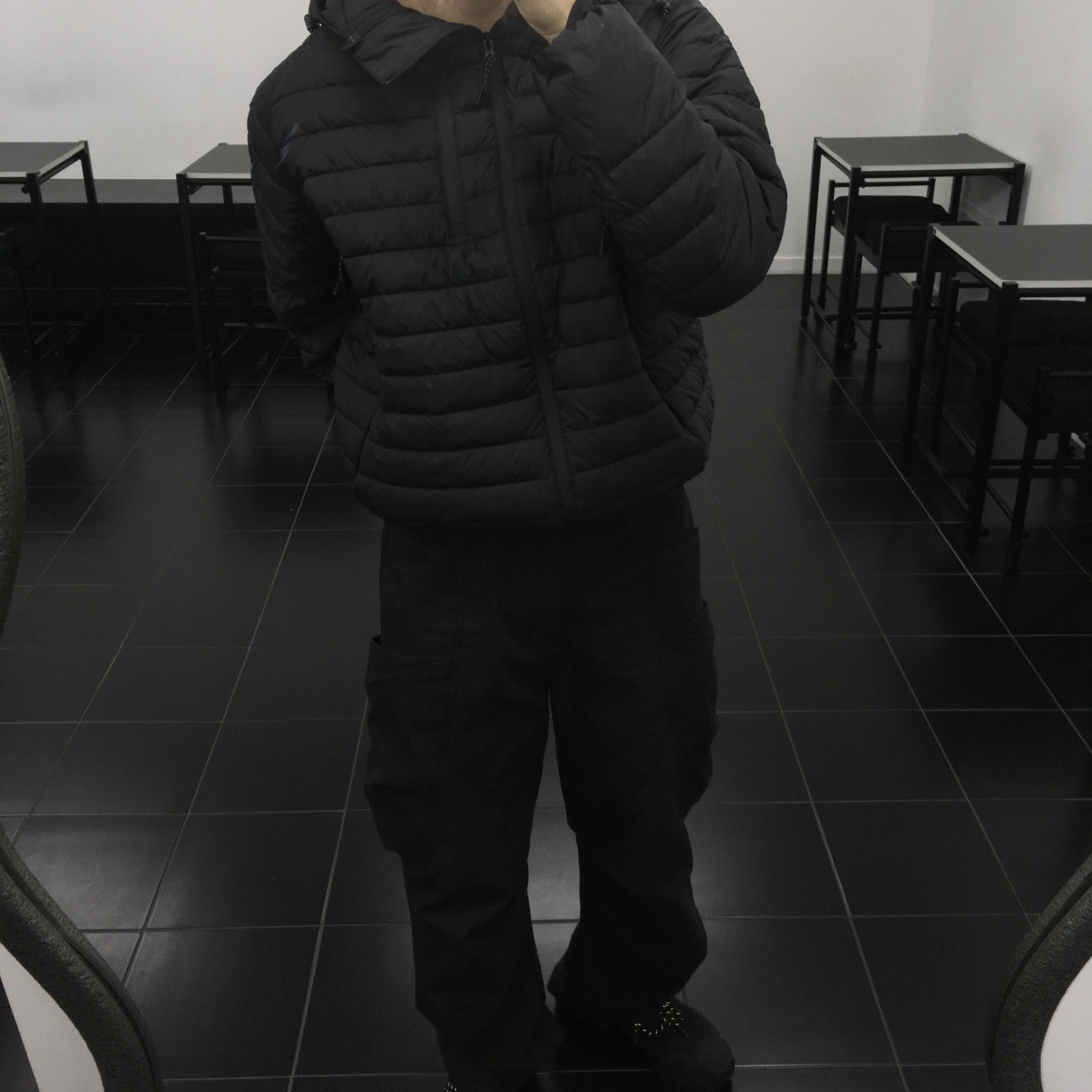 Roa Hiking Katharina Black, Ignota Core:10 Leaf Pocket Pants Black 착용 스타일 - 1