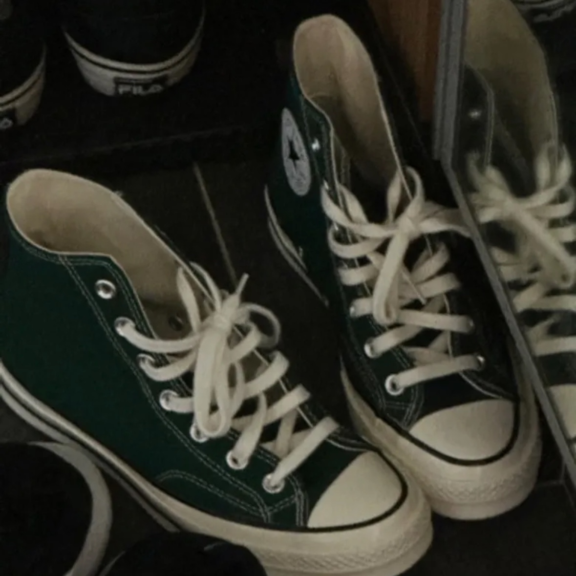 Converse Chuck 70 High Midnight Clover 착용 스타일