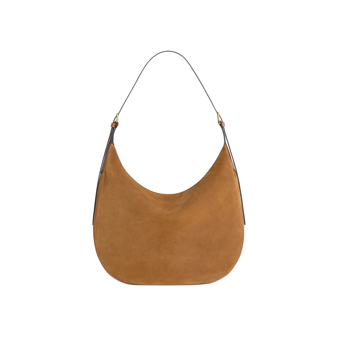 CELINE LARGE HE LOISE CUIR TRIOMPHE BAG IN SUEDE CALFSKIN