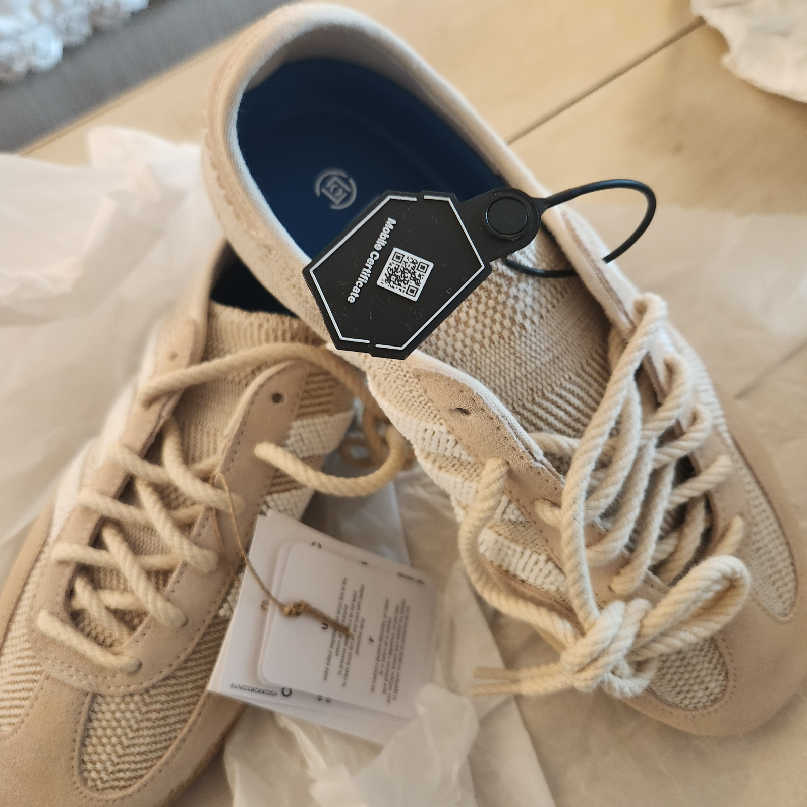 Adidas x Clot Gazelle Halo Ivory Cloud White 착용 스타일 - 1