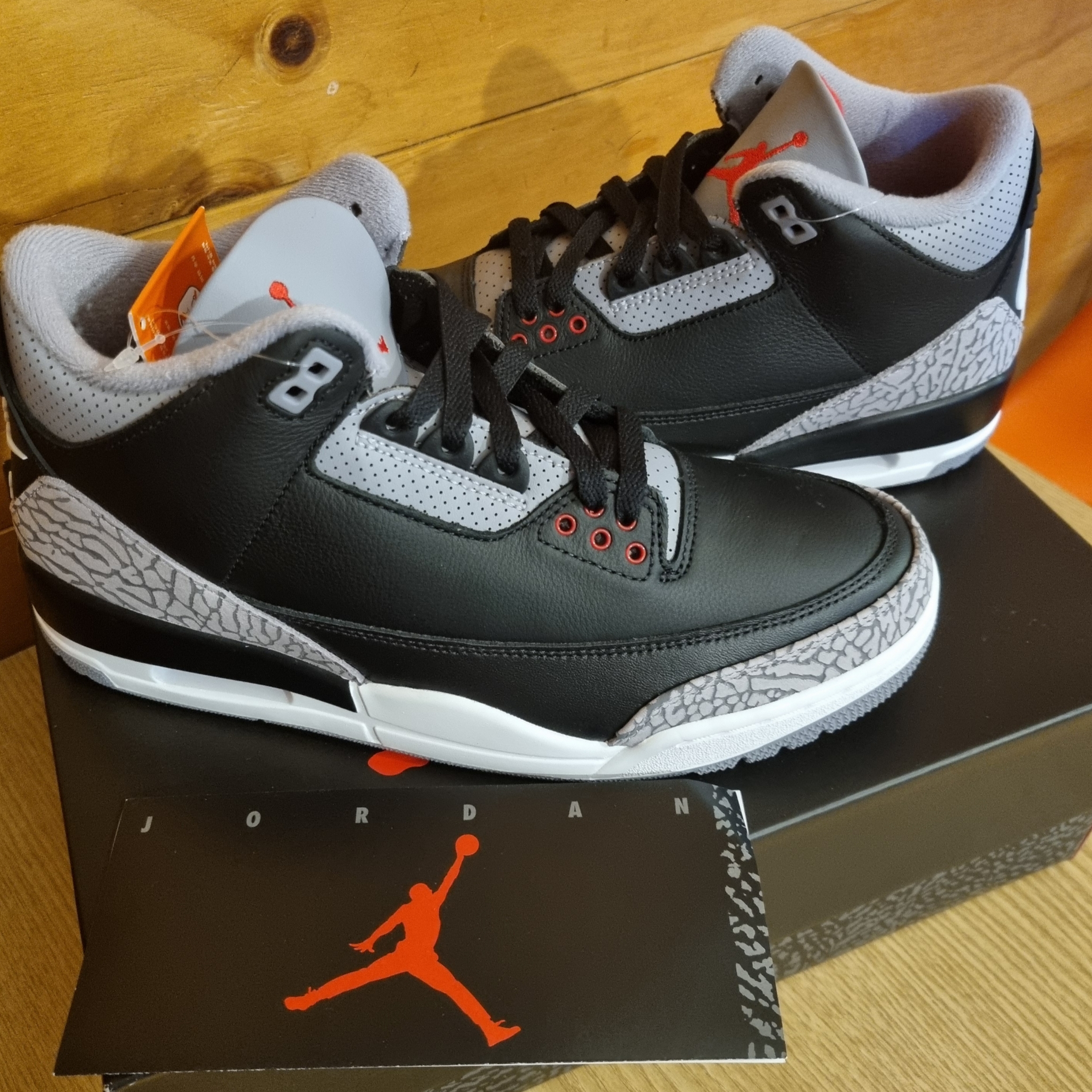 Jordan 3 Retro Black Cement 2024 착용 스타일 - 2