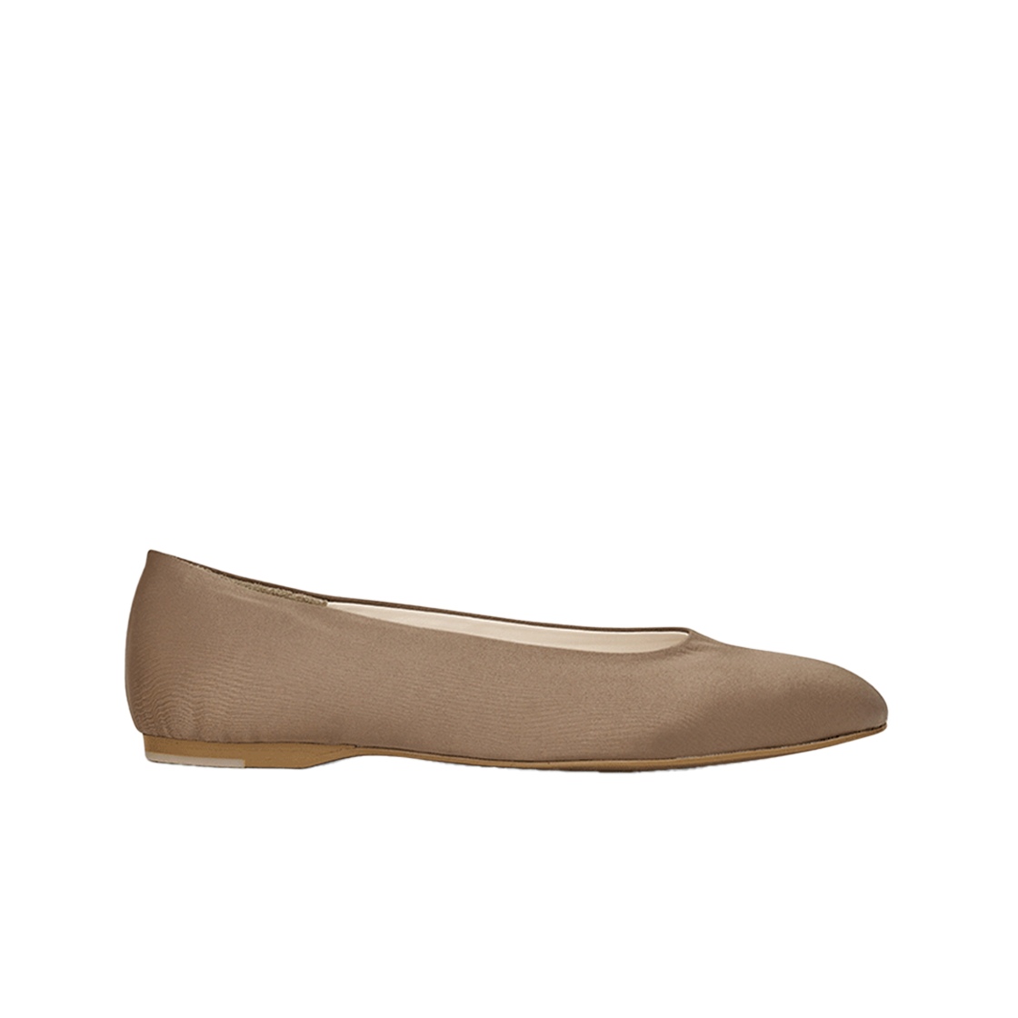 P0000EMN Kindersalmon Women Vera Satin Flat Brown Gold