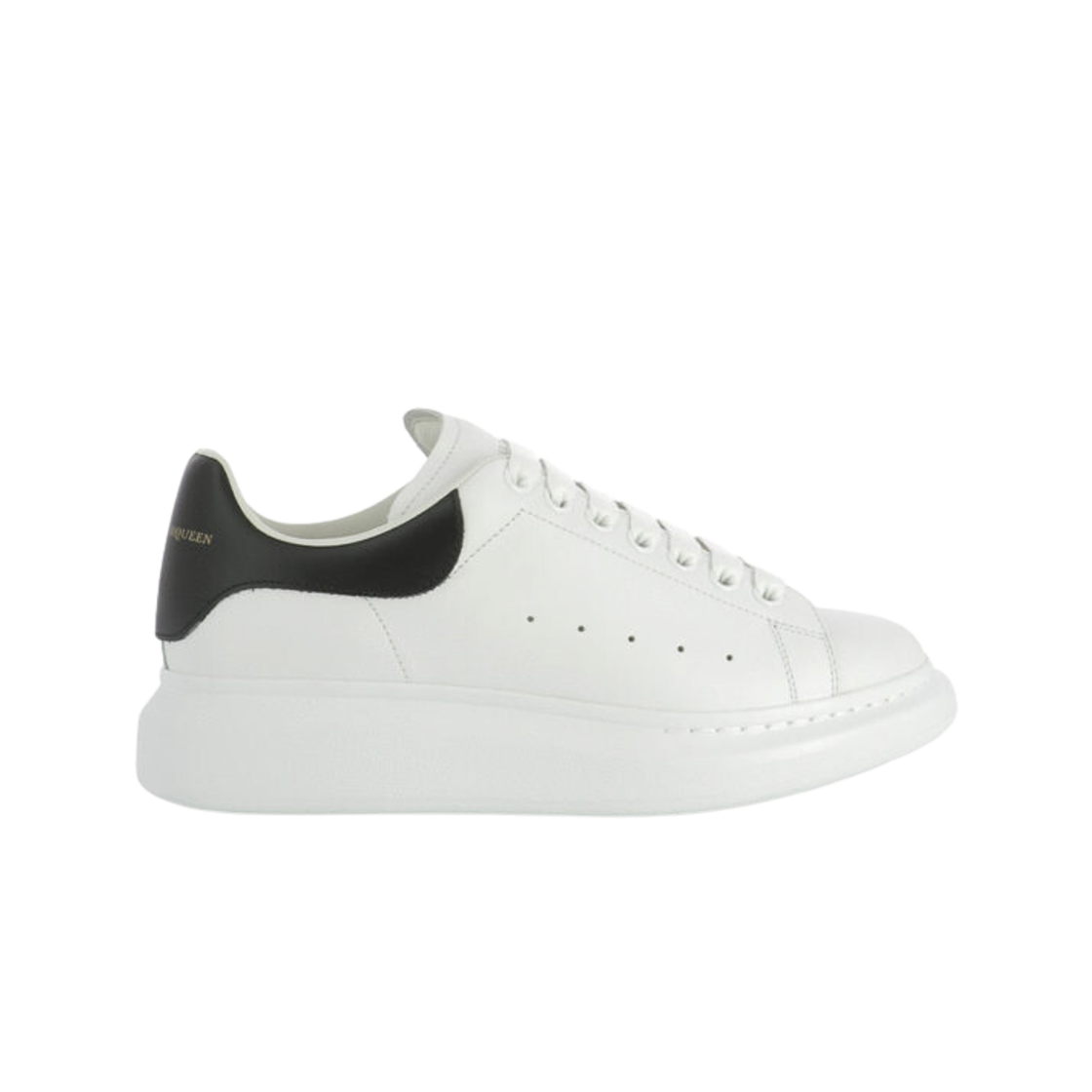 알렉산더 맥퀸 오버사이즈드 스니커즈 화이트 블랙(Alexander McQueen Oversized Sneakers White Black)