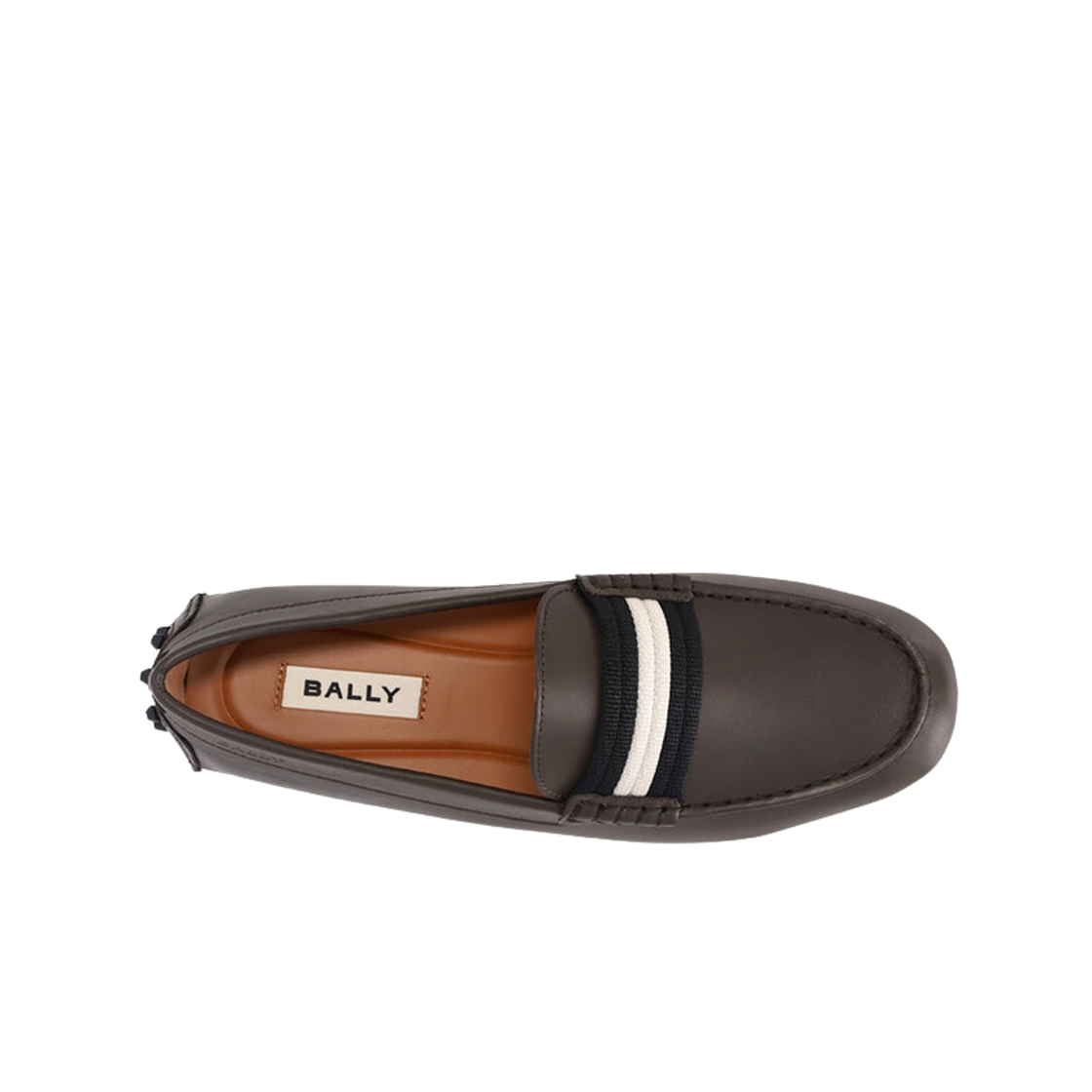발리 캔산 레더 드라이버 로퍼 블랙(Bally Kansan Leather Drivers Loafers Black) - 2