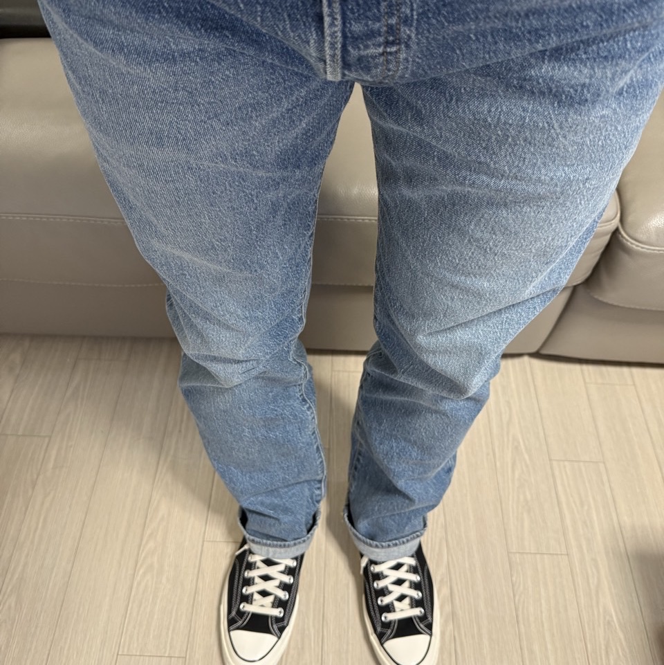 Converse Chuck 70 Hi Black 착용 스타일