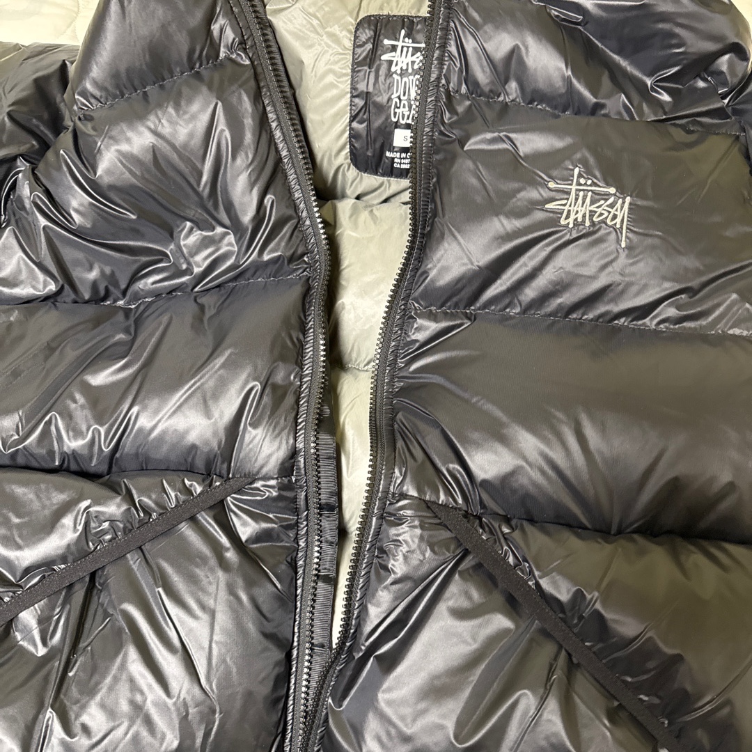 Stussy Down Parka Micro Ripstop Phantom Black 착용 스타일