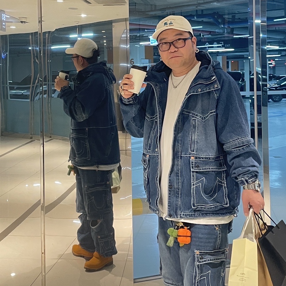 Timberland Premium 6 inch Waterproof Boot Yellow - Wide, True Religion x Fetch Denim Separate Parka Indigo 착용 스타일 - 3