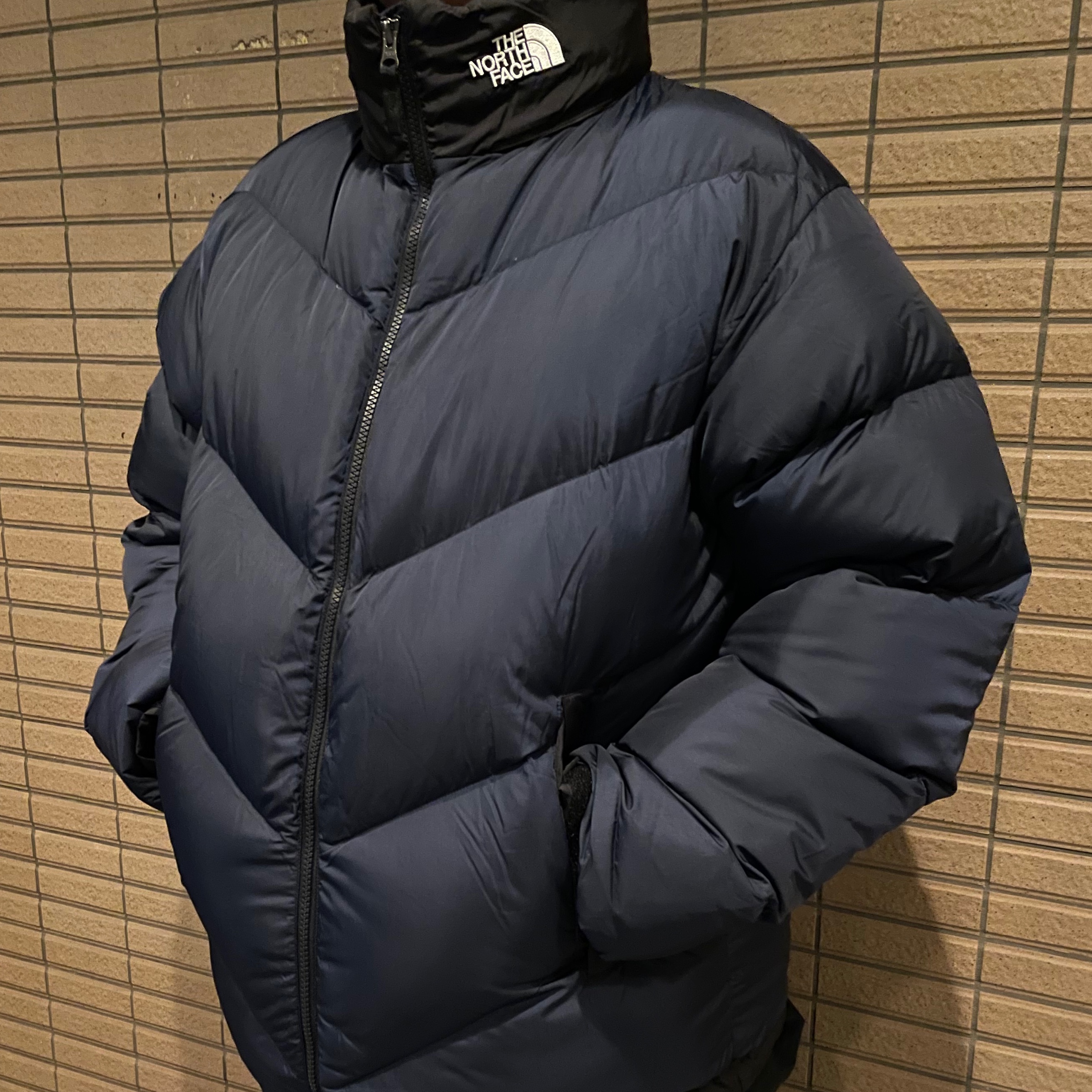 The North Face Ascent Jacket Urban Navy 착용 스타일