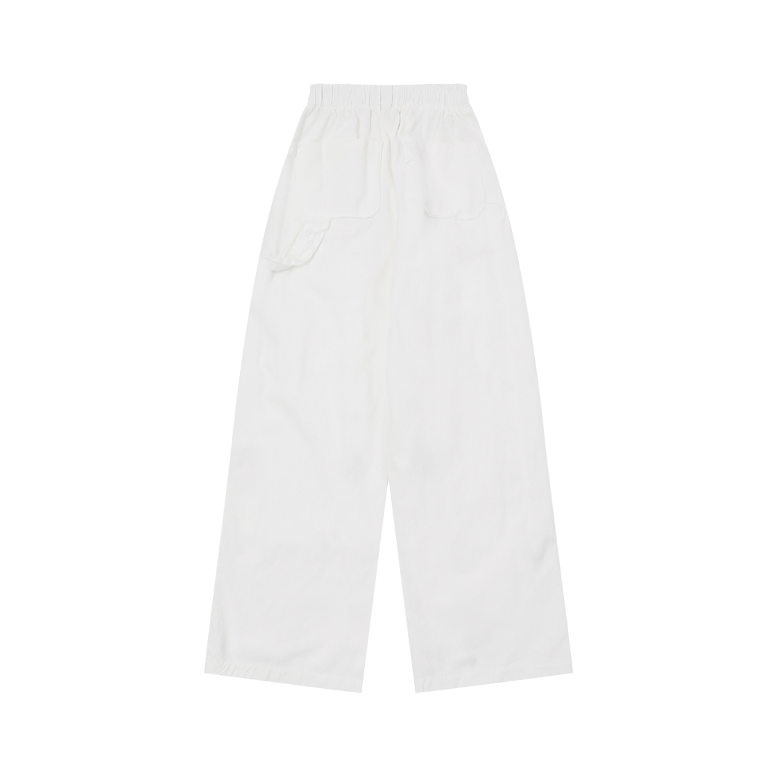 무센트 더블니 데미지 디테일 페인터 워싱 밴딩 팬츠 화이트(MUCENT Doubleknee Damage Painter Washing Pants White) - 2