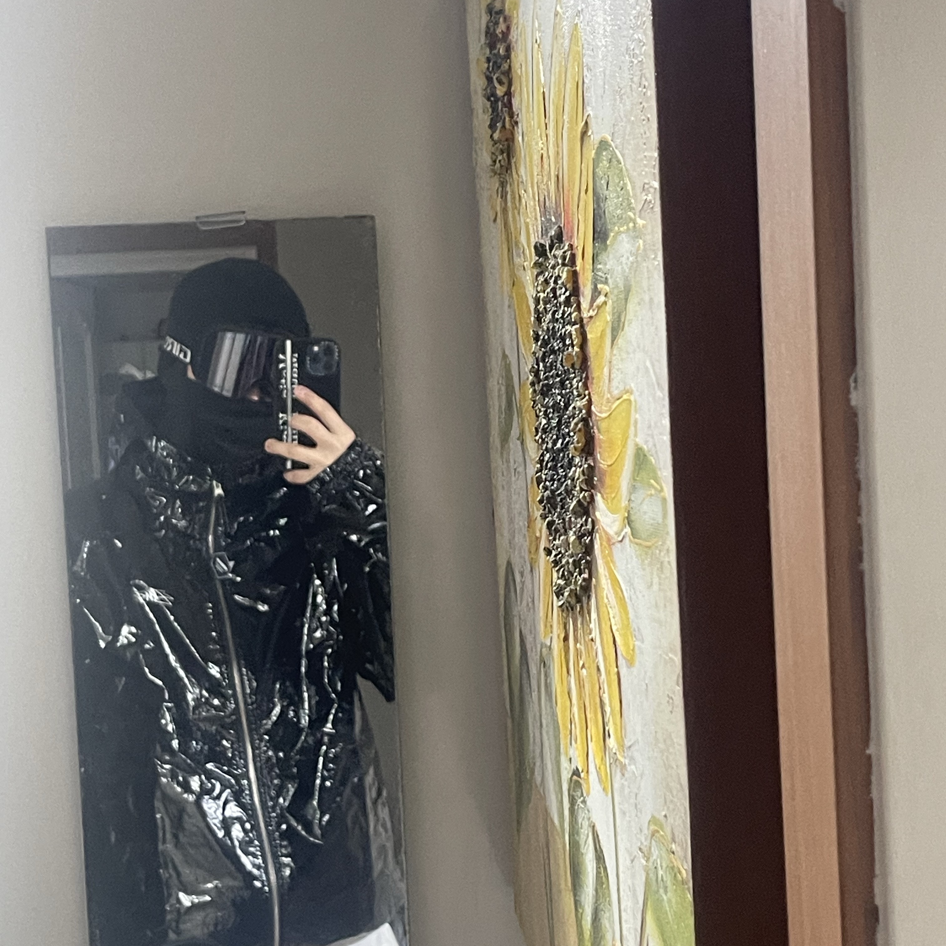 Stussy Beach Shell Coated Ripstop Black 착용 스타일