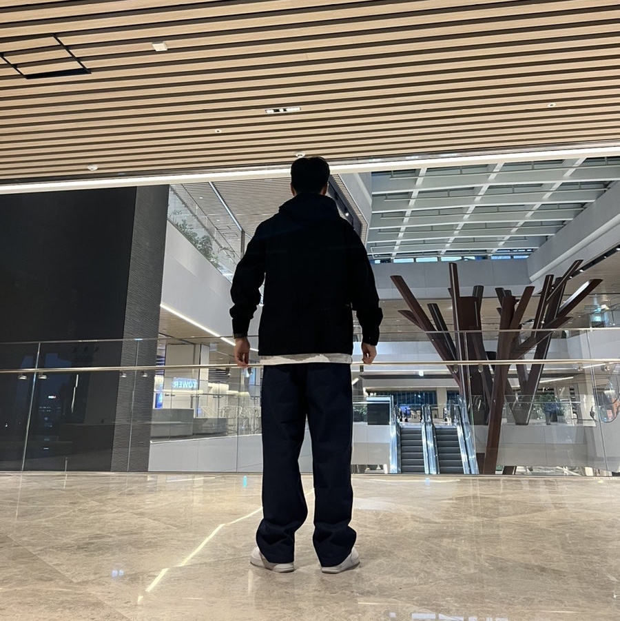 Supreme Cotton Utility Anorak Black - 24SS 착용 스타일 - 2