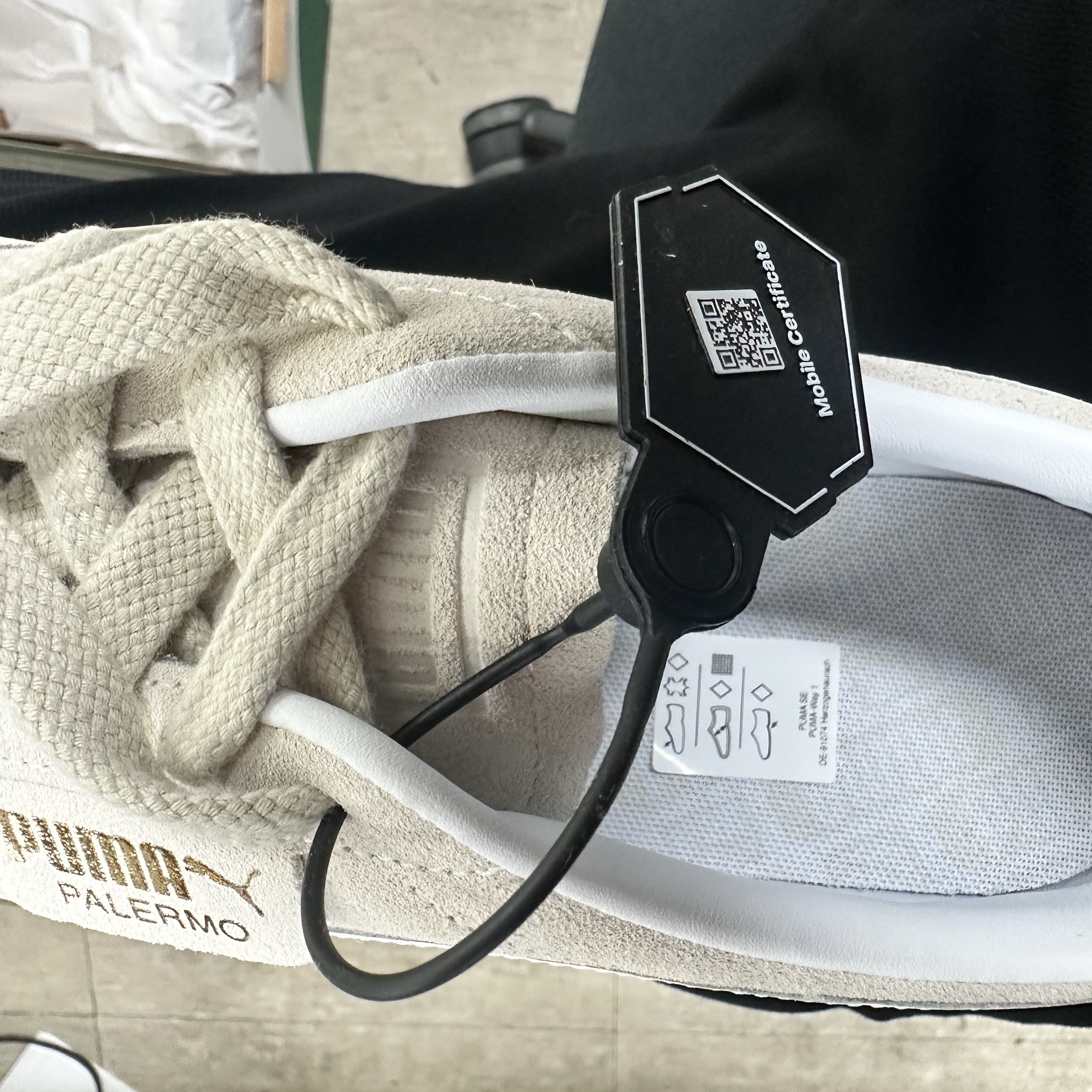 Puma Palermo Alpine Snow White 착용 스타일 - 2