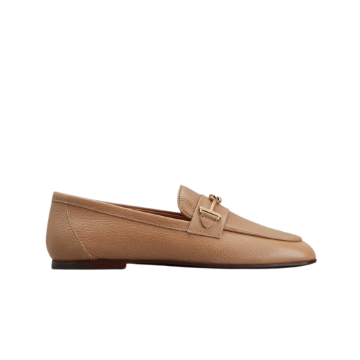 (W) Tod's Loafers in Leather Beige
