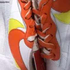 Nike x Sacai Blazer Low Magma Orange 착용 스타일