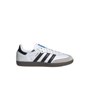 (Kids) Adidas Samba OG Cloud White Collegiate Green