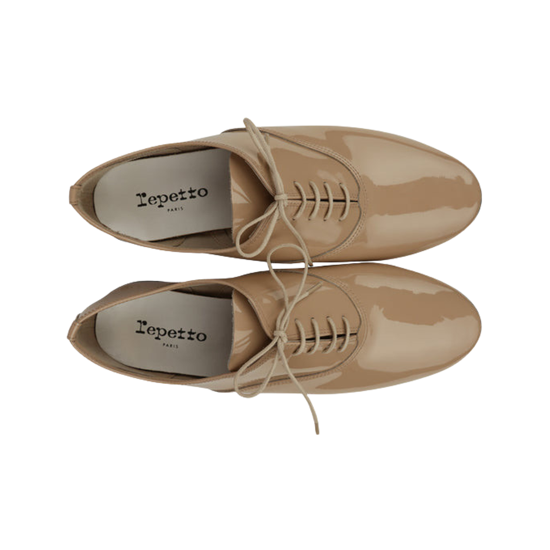 (W) 레페토 지지 곰므 솔 옥스퍼드 캐시미어 베이지((W) Repetto Zizi Gomme Sole Oxford Cashmere Beige) - 2