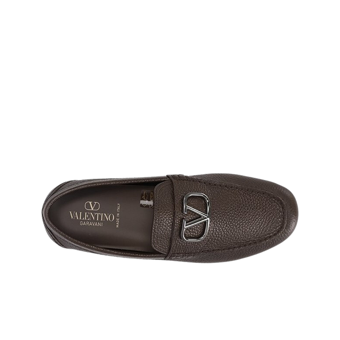 발렌티노 레더 고미노 로고 로퍼 폰덴테(Valentino Leather Gommino Logo Loafers Fondant) - 2