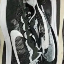 Nike x Sacai VaporWaffle Black White 착용 스타일