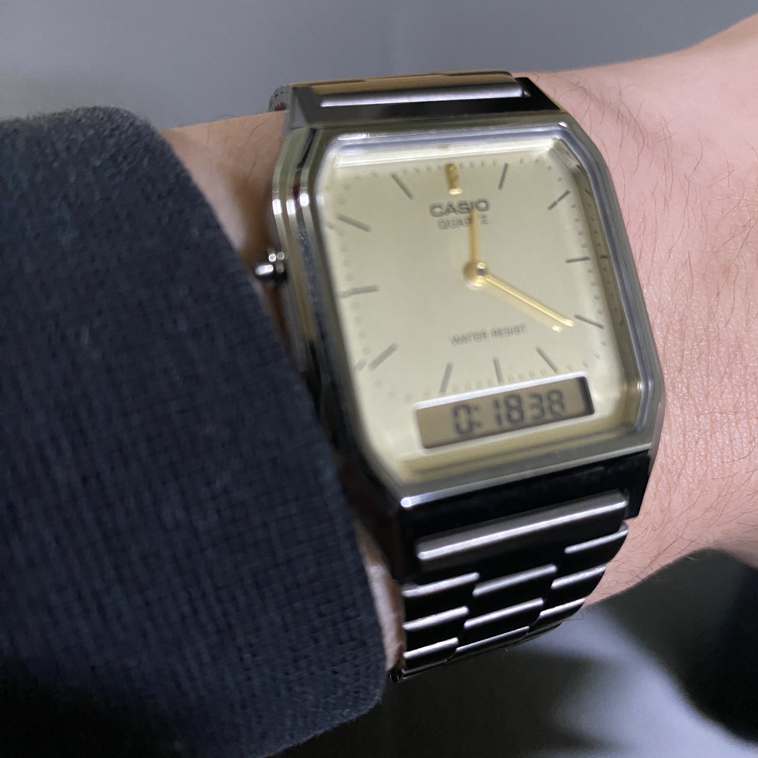 Casio AQ-230GG-9A 착용 스타일