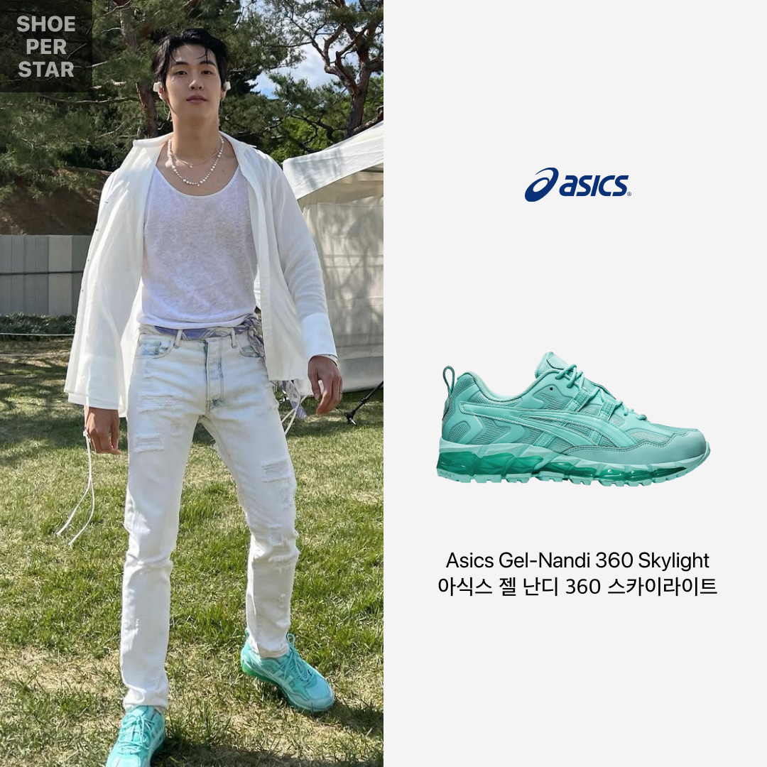 Asics X GmbH Gel-Nandi 360 Skylight 착용 스타일 - 1
