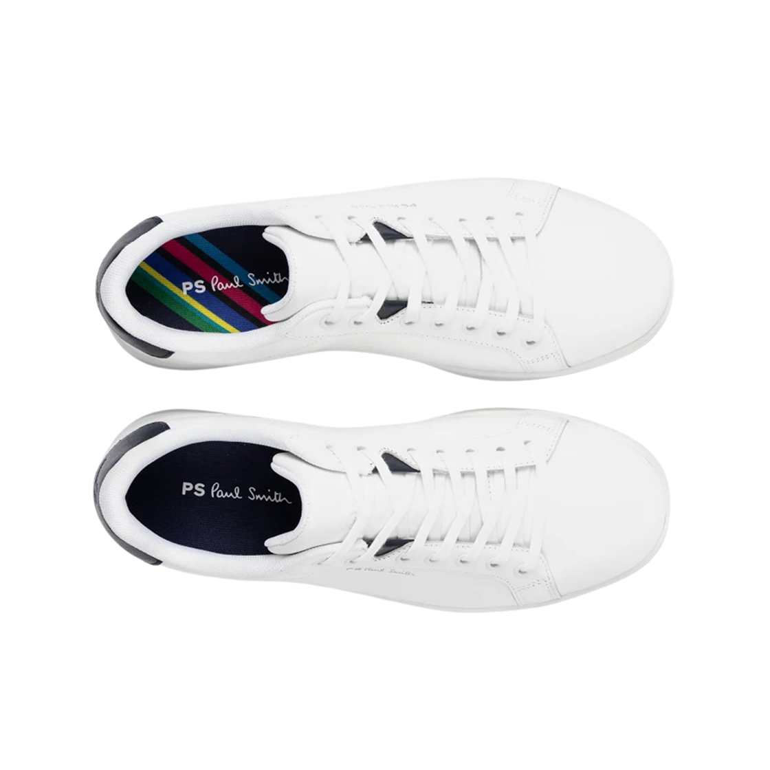 폴 스미스 레더 알바니 지브라 트레이너 화이트(Paul Smith Leather Albany Zebra Trainers White) - 2