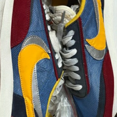 Nike x Sacai LDWaffle Blue Multi 착용 스타일