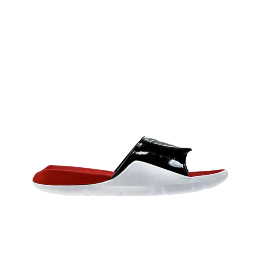 Jordan Hydro 7 Slide Black White Red