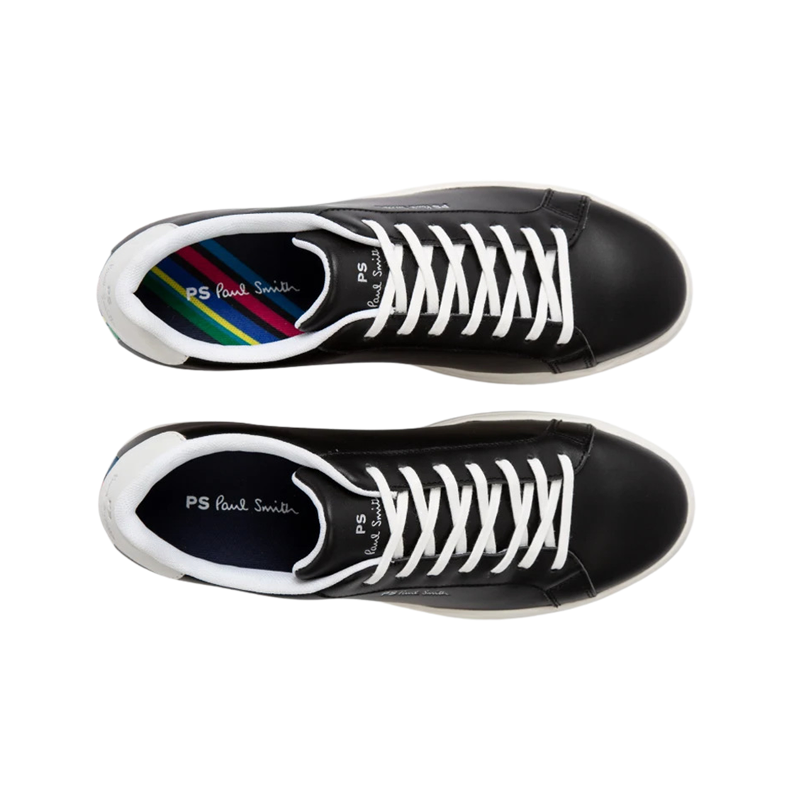 폴 스미스 레더 렉스 트레이너 블랙(Paul Smith Leather Rex Trainers Black) - 2