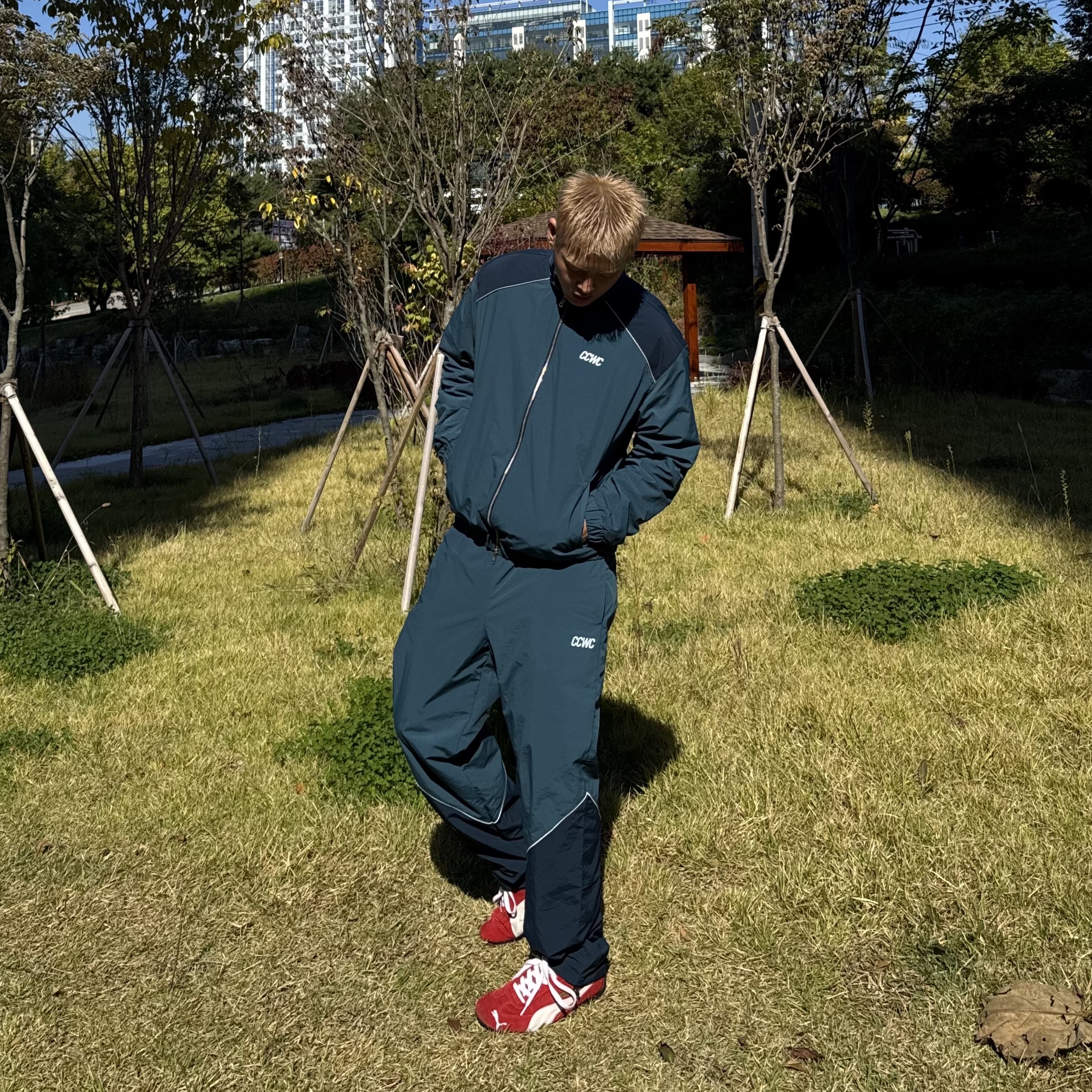 Puma Speedcat OG Red White 착용 스타일