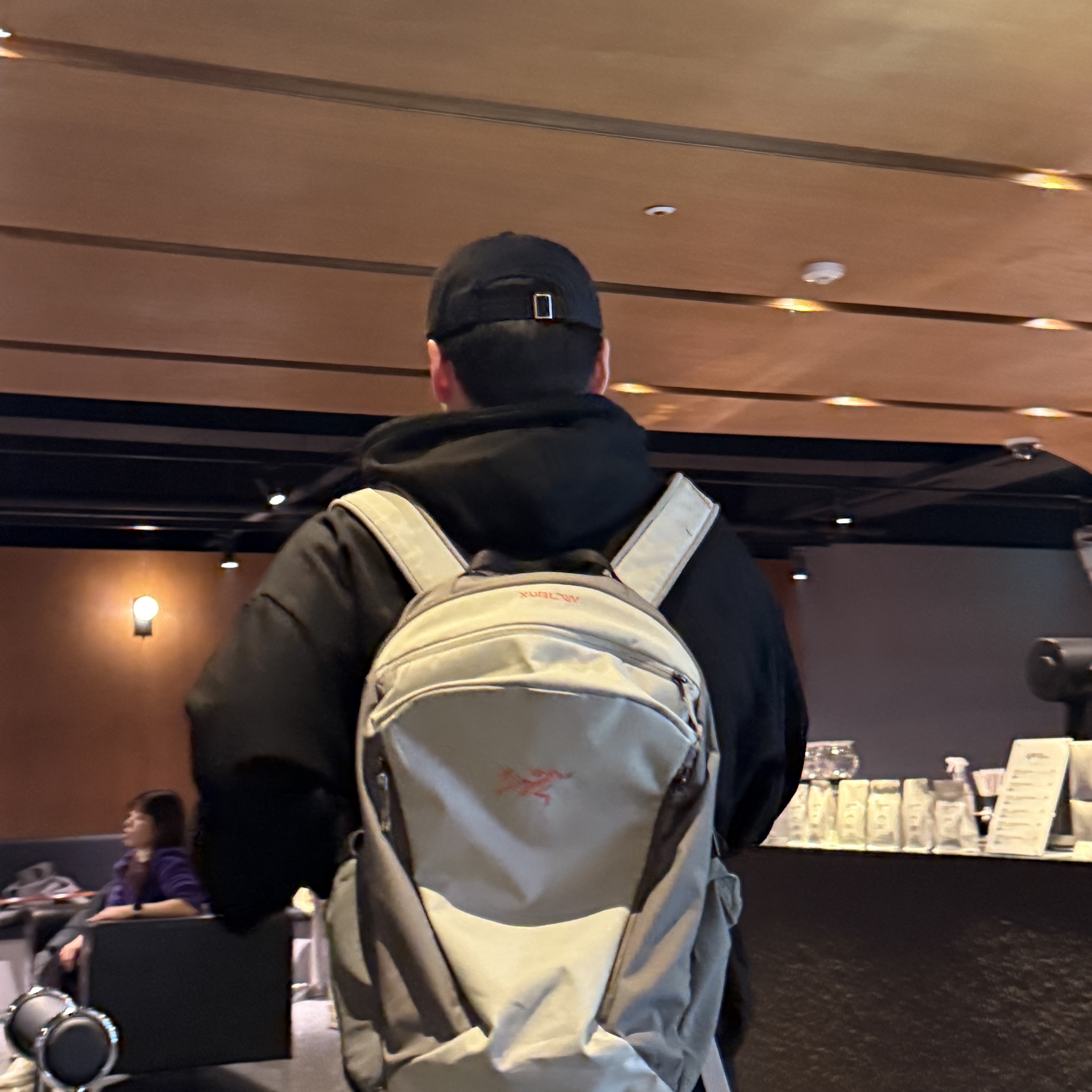 Arc'teryx Mantis 26 Backpack Habitat Forage 착용 스타일 - 2