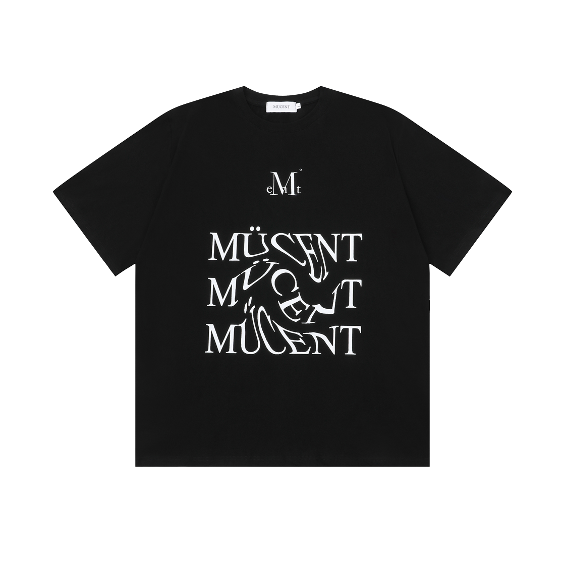 Tシャツ・カットソー MUCENT Wave Lettering Short Sleeve Tee P00000MD MUCENT Wave Lettering STYLE | KREAM