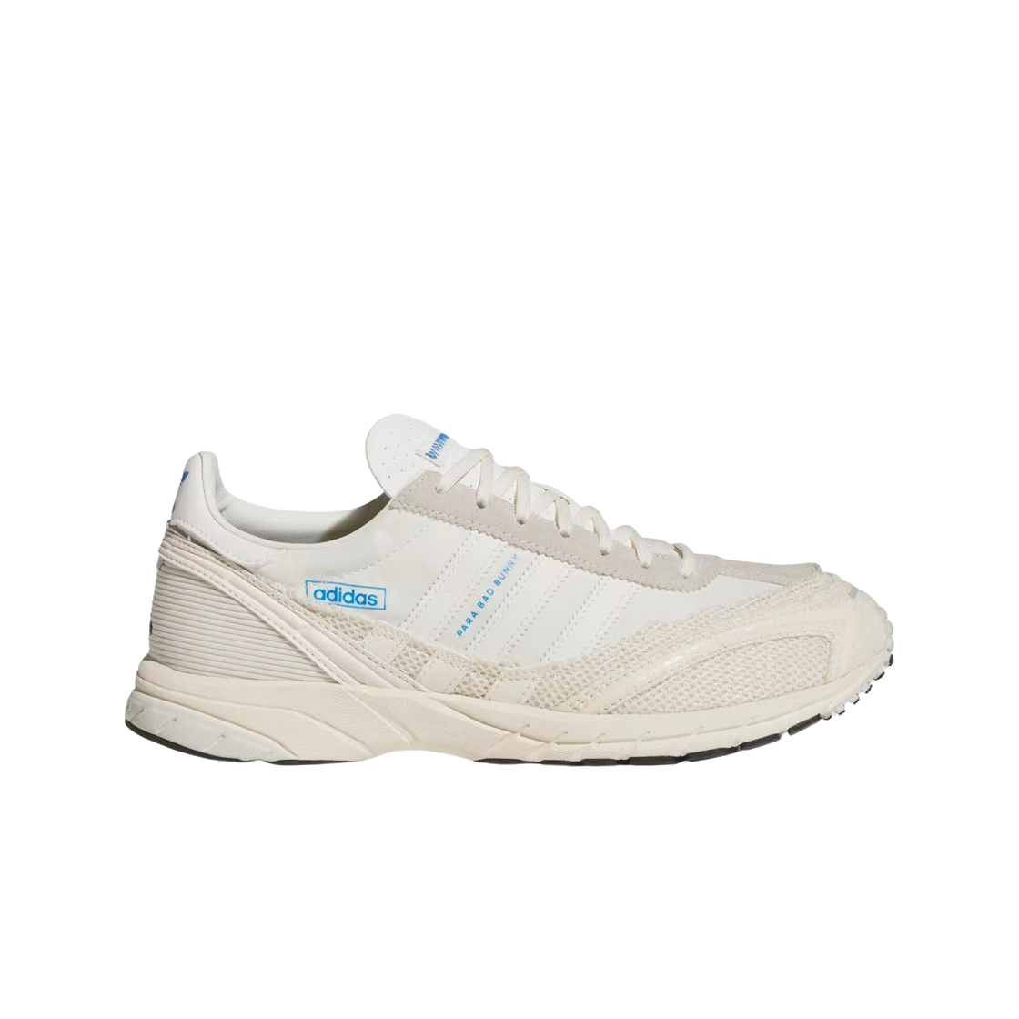아디다스 x 배드 버니 아디제로 SL 72 오프 화이트 초크 화이트(Adidas x Bad Bunny Adizero SL 72 Off White Chalk White)