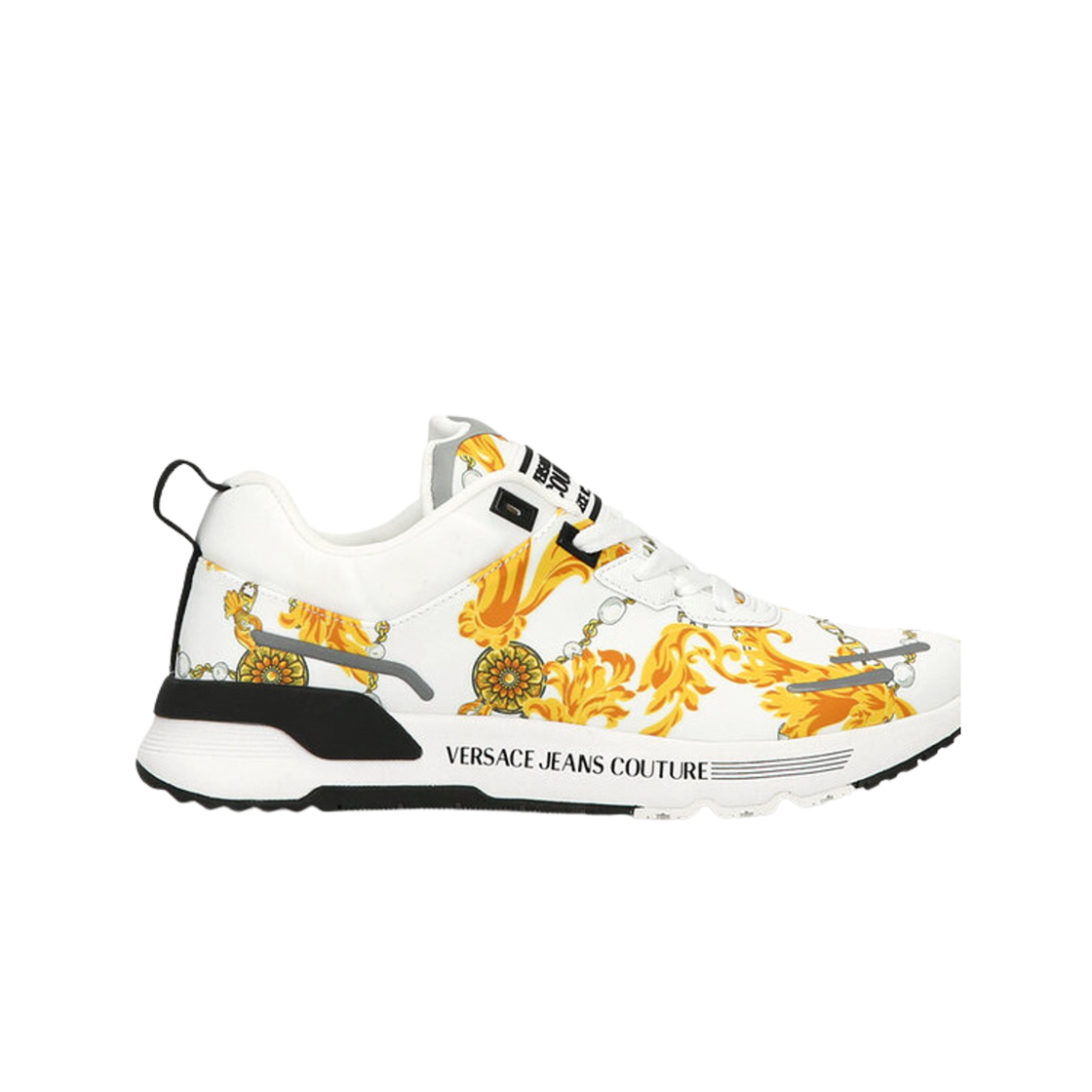 베르사체 진 꾸뛰르 다이나믹 스니커즈 화이트 골드(Versace Jeans Couture Dynamic Sneakers White Gold) - 1