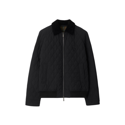 Burberry Taunton Quilted Nylon Jacket Black Snug