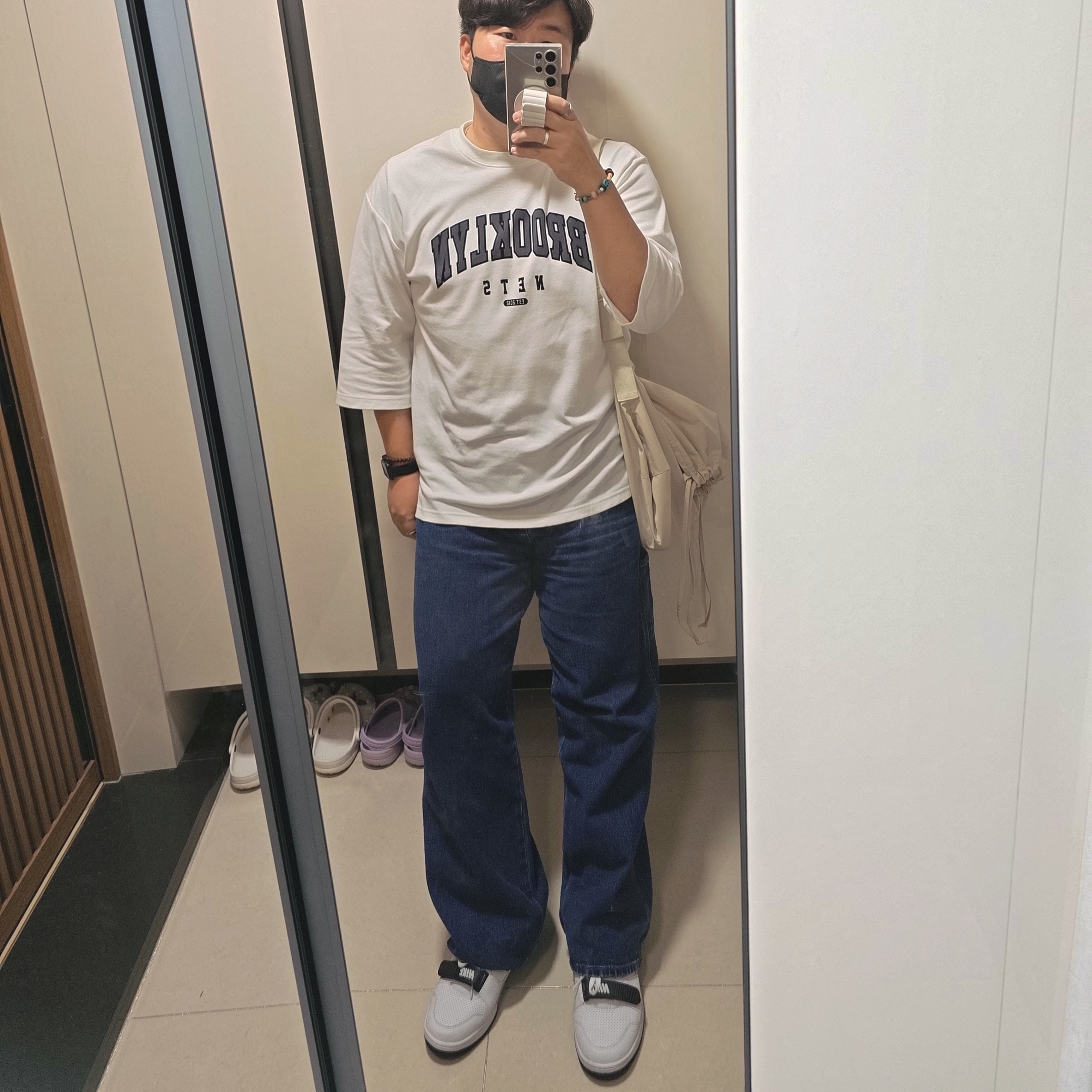 Nike x Billie Eilish Air Alpha Force 88 Black and White 착용 스타일 - 1