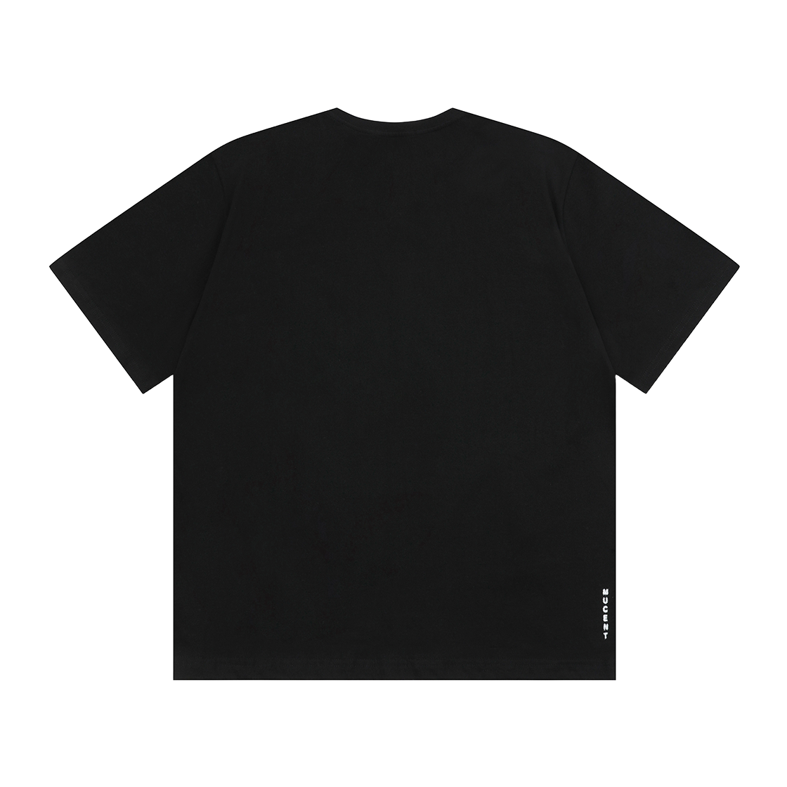 무센트 스프레이 로고 반팔 티 블랙(MUCENT Spray Logo Half T Black) - 2