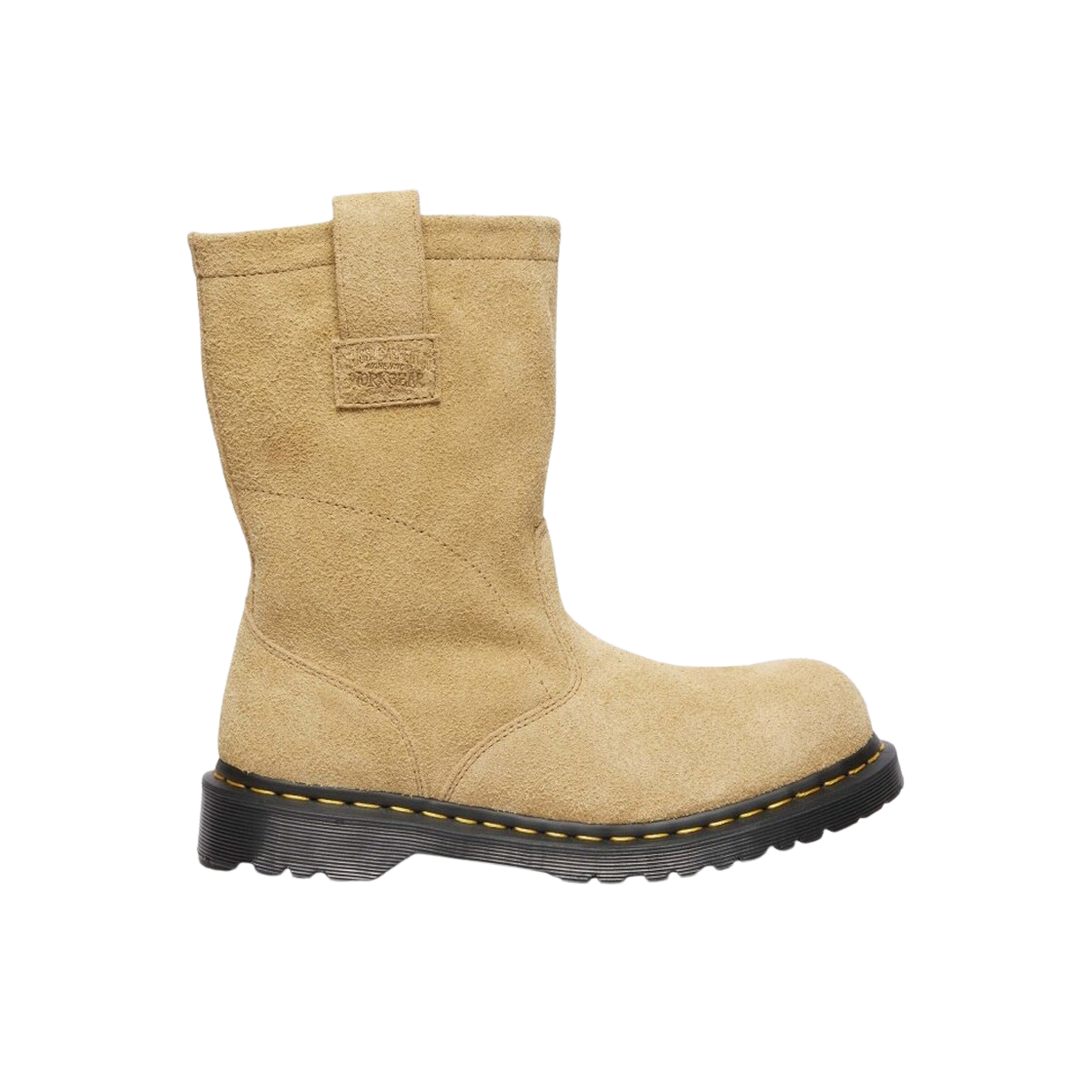 닥터마틴 x 스투시 2295 데콘 샌드 헤어리 스웨이드 부츠 탄(Dr. Martens x Stussy 2295 Decon Sand Hairy Suede Boots Tan)