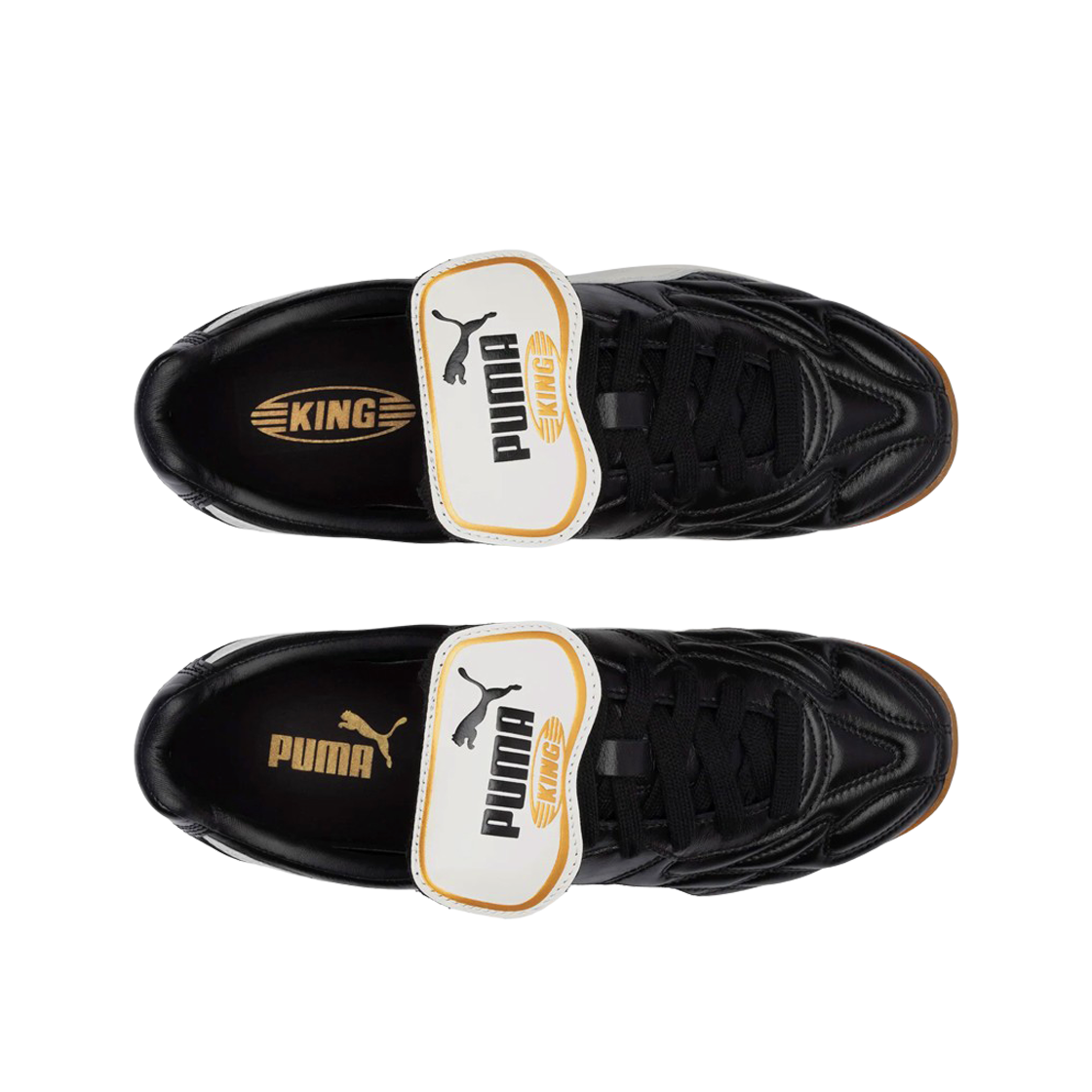 푸마 킹 인도어 푸마 블랙 웜 화이트(Puma King Indoor Puma Black Warm White) - 2