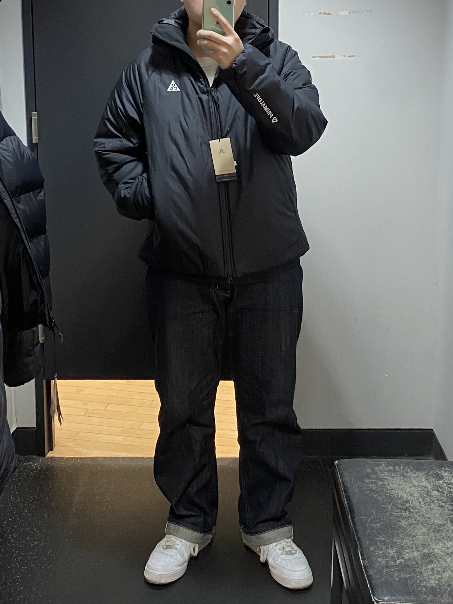 Nike ACG Rope De Dope Primaloft Therma-Fit Jacket Black Summit White - Asia 착용 스타일